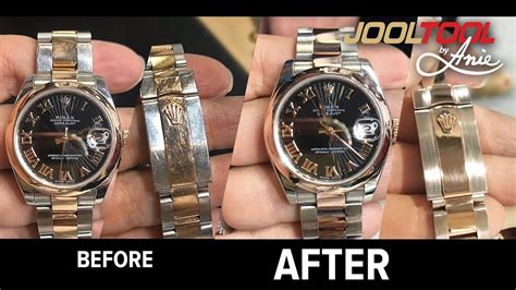 why are rolex watches polished.